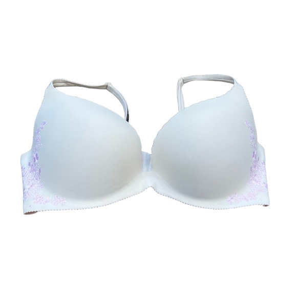 Victorias Secret Size 34D Bra off White/cream Secret Embrace Push Up‎ Underwire - Picture 1 of 7